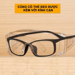 Thumbnail Kính bảo hộ lao động INGCO HSG05 dụng cụ bảo vệ mắt cho thợ cơ khí, thợ làm cửa sắt, công trình, mộc 4
