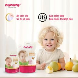 Thumbnail Nước rửa bình sữa Mamamy an toàn cho bé, rửa được rau củ quả thành phần thiên nhiên, an toàn chai/túi 600ml 4
