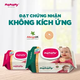 Thumbnail Khăn ướt cao cấp cho bé Mamamy gói 100 tờ  sợi tự nhiên gấp đôi ngừa hăm, mềm dai sạch cực 4