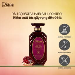 Thumbnail Dầu gội giảm rụng tóc đến 96% phục hồi khô xơ chẻ ngọn gãy rụng Diane Extra Hair Fall Control 450ml 3