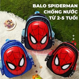 Thumbnail Balo cho bé trai đi học mẫu giáo mầm non 1989KIDS SHOP hình siêu nhân,chống thấm nước,siêu nhẹ,kích thước 30cm*13cm*26cm 1