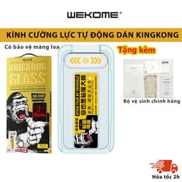 Thumbnail Kính cường lực tự dán KINGKONG WEKOME 057-034 bảo vệ màn hình máy cho Iphone X XS XSM 11 12 13 14 15 2