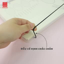 Thumbnail Sổ còng bìa nhựa trong 200 trang Subject Hồng Hà định lượng 100gsm kích thước A5/B5 2