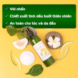 Thumbnail Combo dầu gội dầu xả bưởi kích mọc tóc pomelo Garin 300ml giảm rụng làm dày tóc dưỡng tóc chắc khỏe 2