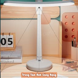 Thumbnail Đèn học để bàn, Sipanic tích điện - Pin 4000mAh, cảm ứng 3 chế độ ánh sáng chống cận thị bảo vệ mắt 4