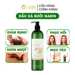 Thumbnail Dầu xả bưởi suôn mượt tóc pomelo GARIN 300ml phục hồi hư tổn cho tóc chắc khỏe óng ả mềm mại 1