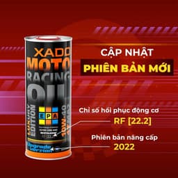 Thumbnail Dầu Nhớt Xe Moto Xado Racing 22.2 10w40 1L 4