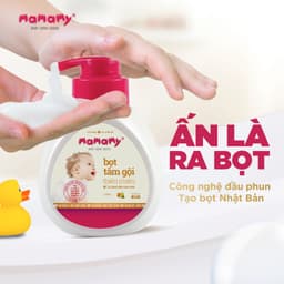 Thumbnail Sữa tắm gội đầu tạo bọt cao cấp cho bé Mamamy gốc thực vật, dịu lành 4 hương thơm Floral/Fancy/Blueberry/Raspberry 3