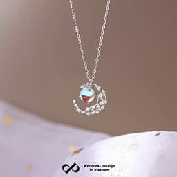 Thumbnail Dây chuyền bạc KYDOPAL đính đá cao cấp trang sức bạc nữ cá tính 925 - PAL9B4C7 2