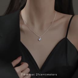 Thumbnail Dây chuyền bạc Blue moon, Dây chuyền Tiệm bạc 21Centimeters 1