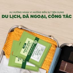 Thumbnail Khăn tắm, khăn mặt nén du lịch Yko chất liệu 100% sợi tư nhiên và rayon, phù hợp đi công tác du lịch 2