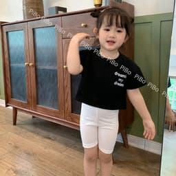 Thumbnail Áo Croptop Rộng Bé Gái Hình In 07 Cực Xinh Cho Bé Gái Vải Cotton 4 Chiều Mềm Mát BabyBoo - Pibo -CRCTCT 3