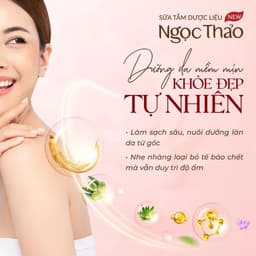 Thumbnail Sữa tắm dược liệu chăm sóc chuyên sâu - dưỡng ẩm trắng da Ngọc Thảo hương truyền thống 300ml 3