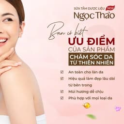 Thumbnail Sữa tắm dược liệu chăm sóc chuyên sâu - dưỡng ẩm trắng da Ngọc Thảo hương truyền thống 300ml 2