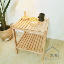 Thumbnail Kệ Gỗ Trang Trí Đầu Giường Gỗ Tần Bì Kích Thước 45x45 cm Kiểu Dáng Thẩm Mỹ Dễ Dàng Lắp Đặt YESURE - Hàng chính hãng 3