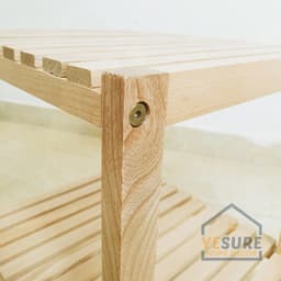 Thumbnail Kệ Gỗ Trang Trí Đầu Giường Gỗ Tần Bì Kích Thước 45x45 cm Kiểu Dáng Thẩm Mỹ Dễ Dàng Lắp Đặt YESURE - Hàng chính hãng 2