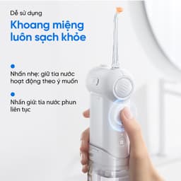 Thumbnail Bàn chải điện sóng âm usmile P10 PRO + Tăm nước usmile C10 2