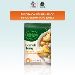 Thumbnail Súp Chả cá Hàn Quốc Eomuk Tang Bibigo 305g (đầy đủ topping) 1