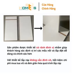 Thumbnail Kệ gỗ MDF tổ ong Behomes lắp ráp thông minh không cần đinh vít 2