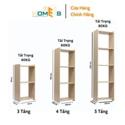 Thumbnail Kệ gỗ MDF tổ ong Behomes lắp ráp thông minh không cần đinh vít 1