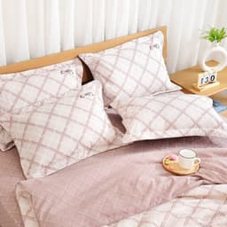 Thumbnail Bộ ga giường K-Bedding by Everon KMTP chất vải Micro Tencel (4 món, không bao gồm chăn) 2