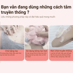 Thumbnail Bàn chải tắm điện mini cầm tay Lescolton thế hệ 2024 cọ sạch nhẹ nhàng giúp làm sạch thư giãn 2