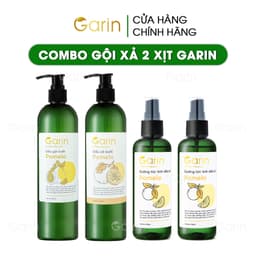 Thumbnail Combo 1 dầu gội 1 dầu xả 2 xịt tóc tinh dầu bưởi kích mọc tóc Garin giảm rụng dưỡng tóc chắc khỏe 1