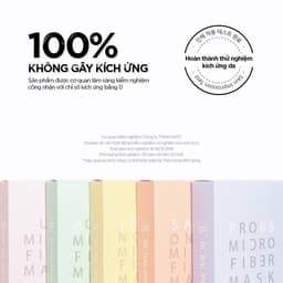 Thumbnail Mặt Nạ Vải Vi Sợi Be'Balance IDEBENONE MICRO FIBER MASK 3in1 Làm Đẹp Da 1 hộp 10 miếng 2