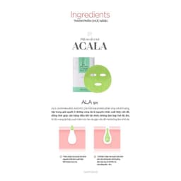 Thumbnail Mặt Nạ Vải Vi Sợi Be'Balance ACALA MICRO FIBER MASK 3in1 Làm Đẹp Da 1 hộp 10 miếng 4