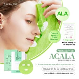 Thumbnail Mặt Nạ Vải Vi Sợi Be'Balance ACALA MICRO FIBER MASK 3in1 Làm Đẹp Da 1 hộp 10 miếng 3