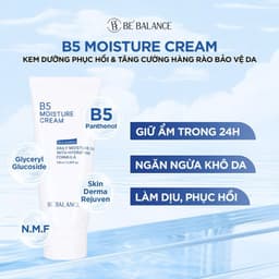 Thumbnail Kem Dưỡng Ẩm Chuyên Sâu Be'Balance B5 Moisture Cream giúp Cấp Ẩm Phục Hồi và Bảo Vệ Da 100ml 4