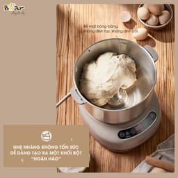 Thumbnail Máy Nhào Bột Bear 7L Đa Năng Ủ Bột, Trộn Bột, Nhồi Bột Nhanh Công Suất Lớn Bảo Hành Chính Hãng 18 Tháng - DM-B70V1 3