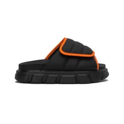 Thumbnail Dép Nam Nữ Tăng Chiều Cao THE LARVA WOLF SLIDE SANDAL - BLACK & ORANGE 2