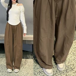 Thumbnail Quần Harem Parachute Pants BigSize Gladimax,Quần Gió Nhăn 4 túi Dáng Thụng Gladimax bản đầy đủ full 2