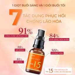 Thumbnail Serum Niacinamide 15% Trắng Da Se Khít Lỗ Chân Lông Medi Shot NA15 MEISHOKU 30ml 2
