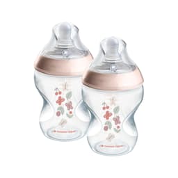 Thumbnail Bình Sữa PP Ty Siêu Mềm Tự Nhiên Tommee Tippee Natural Start 260ml, Núm Ty Của Bình 3-6 Tháng, Hồng (Bình Đôi, Tách Lẻ) 2
