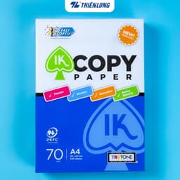 Thumbnail Giấy in A4, giấy photo 70gsm IK Copy 500 tờ - Giấy A4 500 tờ không gợn sóng, độ dày cao 3