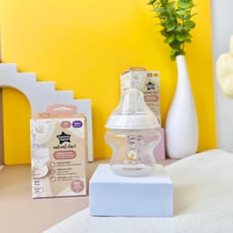 Thumbnail Bình Sữa PP Ty Siêu Mềm Tự Nhiên Tommee Tippee Natural Start 150ml, Núm Ty Của Bình 0-3 Tháng - Hoạ Tiết 3