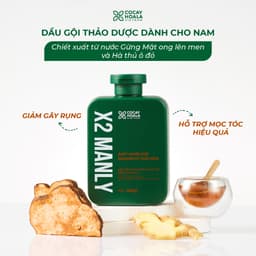 Thumbnail Dầu Gội Thảo Dược Cỏ Cây Hoa Lá Dành Cho Nam X2 Manly 250g Ngăn Ngừa Rụng Tóc 2
