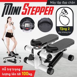 Thumbnail B&G Máy chạy bộ SIDE STEPPER Máy Chạy Bộ Tại Chỗ, Máy tập cầm tay máy tập chạy bộ 4