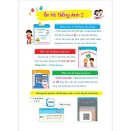 Thumbnail Sách - Ôn Hè Tiếng Anh Lớp 2 - Dành cho học sinh lớp 2 lên 3 3