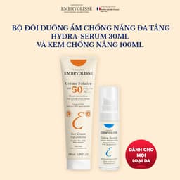 Thumbnail Bộ Đôi Chống nắng và Dưỡng Ẩm Sâu Đa Tầng Embryolisse Crème Solaire 100ml và Hydra-Serum 30ml 3