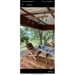 Thumbnail Ghế lười gỗ sồi chính hãng 4