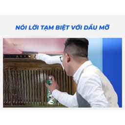 Thumbnail Bình xịt tẩy dầu mỡ nhà bếp GETO 500ml đánh bay vết bẩn cứng đầu trên xoong nồi, tường gạch, lưới máy hút mùi 3