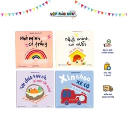 Thumbnail Bộ sách thơ Quanh bé có gì Hộp Háo Hức cho bạn nhỏ 0-3 tuổi, giúp dễ dàng ghi nhớ, bắt chước, nâng cao vốn từ vựng 2