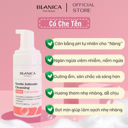 Thumbnail Dung dịch vệ sinh nữ dạng bọt chiết xuất cúc la mã BLANICA Gentle Intimate Cleansing Foam 100ml 3
