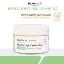 Thumbnail Kem dưỡng cấp ẩm dưỡng da sáng khỏe đều màu BLANICA Moisturizing & Whitening Cream ngăn ngừa lão hóa 30g 2