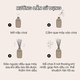 Thumbnail Lọ tinh dầu thơm phòng que mây Kobi thay thế nước hoa, giúp khử mùi, thơm phòng hiệu quả - 100ml 3