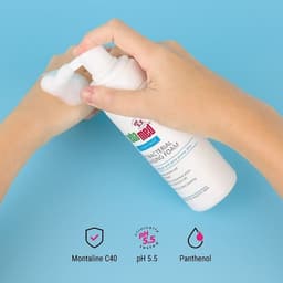 Thumbnail Combo 2 chai Sữa rửa mặt tạo bọt kháng khuẩn giảm mụn Sebamed Cleansing Foam pH5.5 (150ml) 4