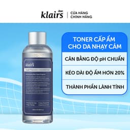 Thumbnail Nước hoa hồng Dear, Klairs Supple Preparation Unscented Toner 180ml 4
